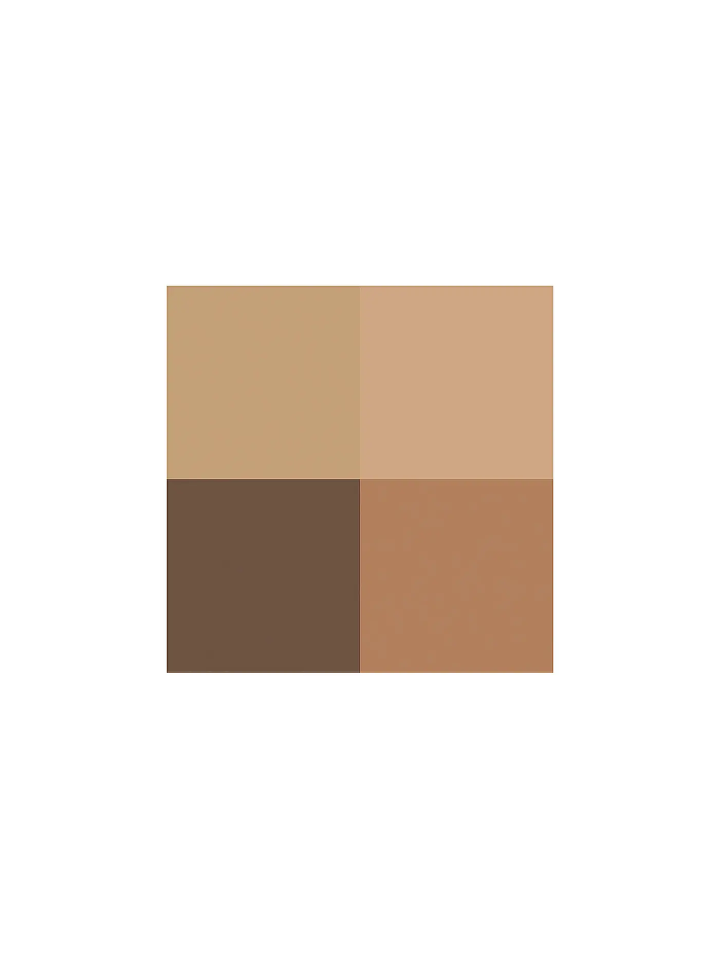 YVES SAINT LAURENT | Lidschatten - COUTURE MINI CLUTCH Lidschattenpalette (N°4) | hellbraun